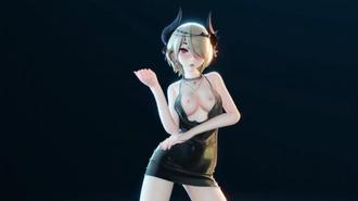 极品宅舞女神Rita 真空超短裙淫荡热舞 湿身爆操内射 3D